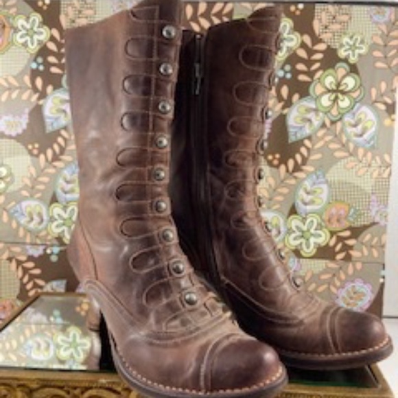 Neosens Leather Zip up Boots - Picture 2 of 16